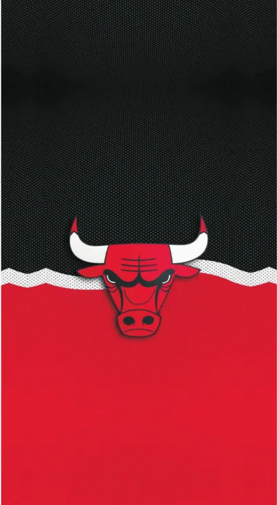 Chicago Bulls Minimalist Crimson Horns
