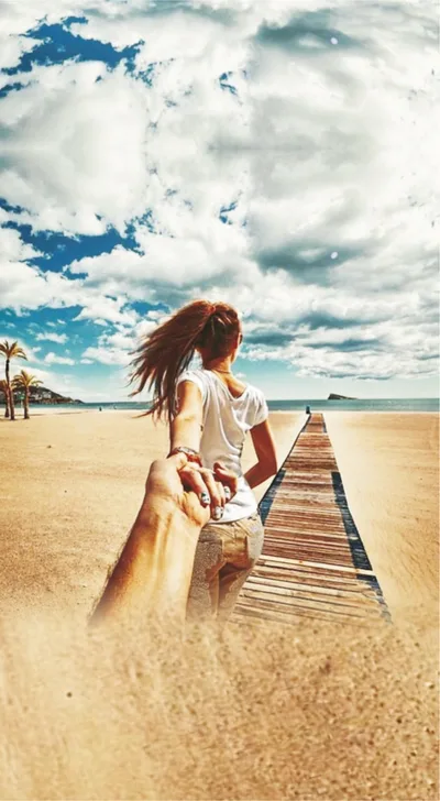 Follow Me To Tropical Pier Beach Walk
