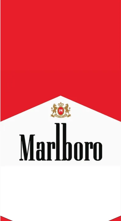Marlboro Red Vintage Cigarette Chevron Pack