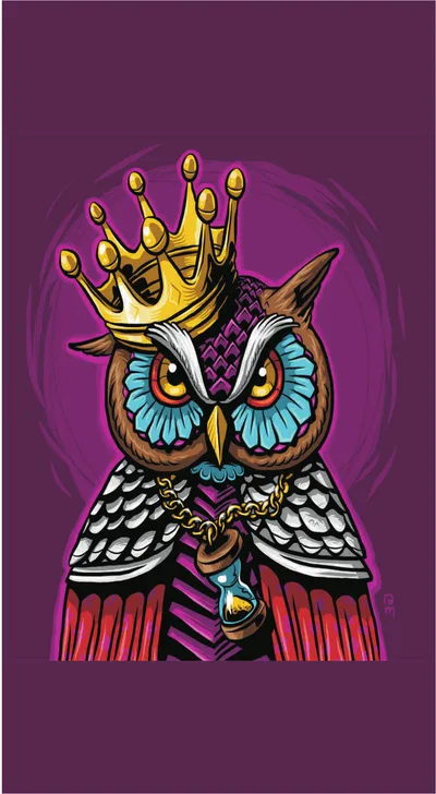 Nocturnal King Owl Imperial Crown