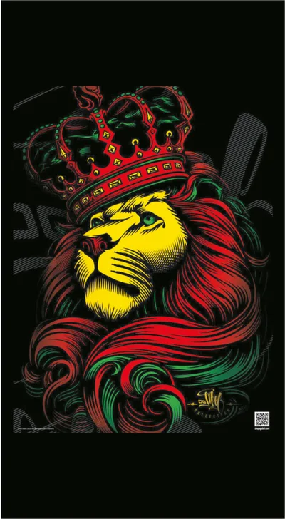 Rasta Crown Imperial Lion of Judah