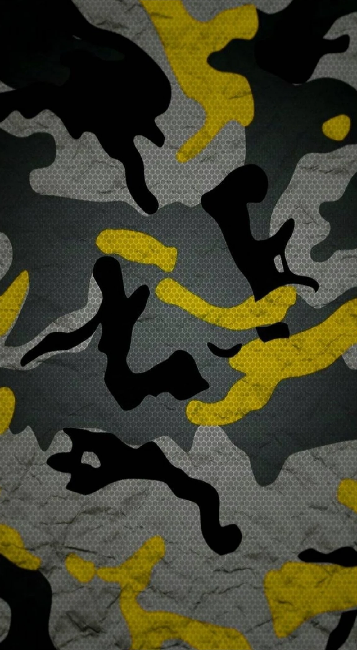 Tactical Sub-Pixel Camo Cyber Yellow Premium Mobile Skin Wrap